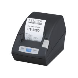 Citizen CT-S281L, RS232, 8 dots/mm (203 dpi), cutter, black-CTS281RSEBKPLM1