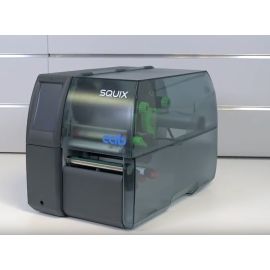 CAB SQUIX 6.3 203 dpi, tear-off edge, LAN, serial, USB, Flathead-5977034