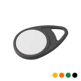 RFID Keyfob Teardrop Hitag 2, yellow-KF-TD-HT2-YELLOW