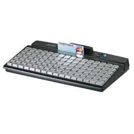 PrehKeyTec MCI 84 Keyboard, programmable, 84 keys, numeric, magnetic stripe reader, USB, incl.: keys, colour: black-90328-305/1800