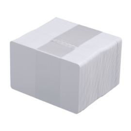 Plastic Cards, re-writable, 100pcs.