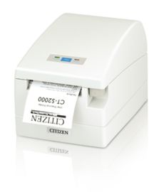 Citizen CT-S2000/L, USB, RS232, 8 dots/mm (203 dpi), white-CTS2000RSEWHL