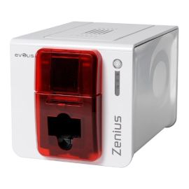 Evolis Zenius Expert, single sided, 12 dots/mm (300 dpi), USB, Ethernet, smart, RFID, red-ZN1H0ELYRS